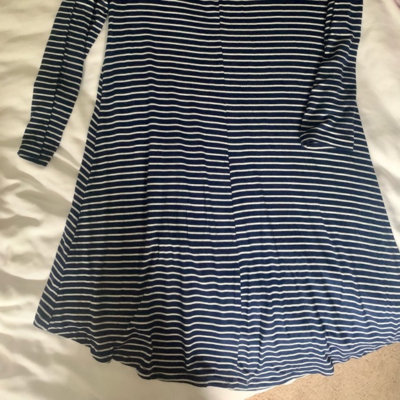 VESTIQUE NAVY&WHITE STRIPPED DRESS - Picture 2 of 4